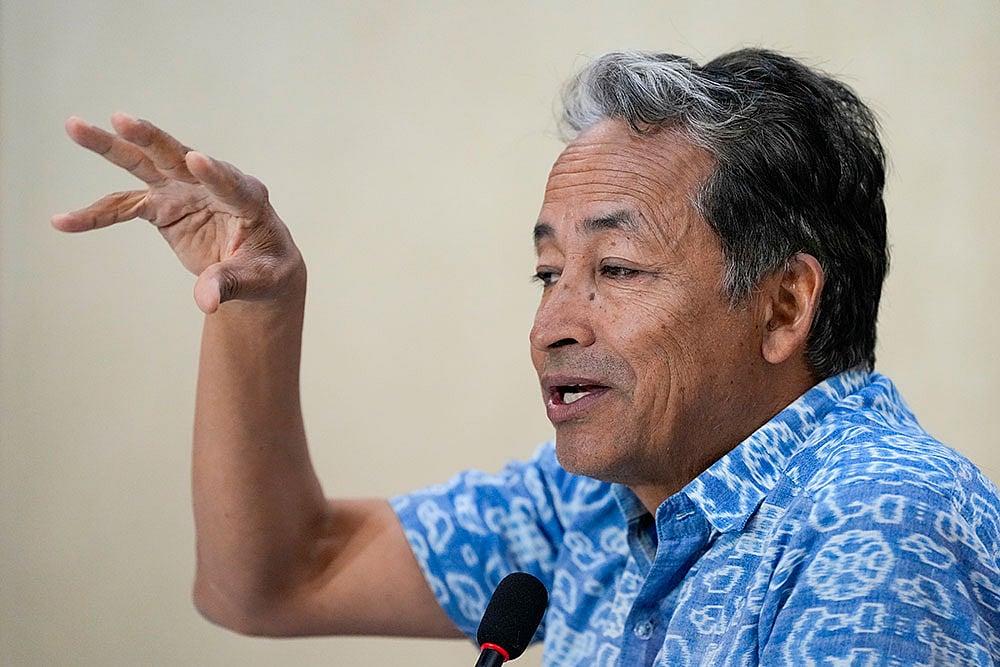 Climate activist and educator Sonam Wangchuk