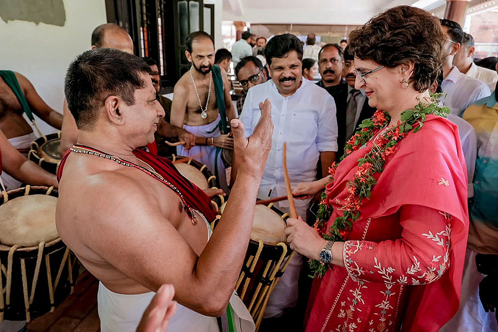Priyanka Gandhi Vadra in Keralam