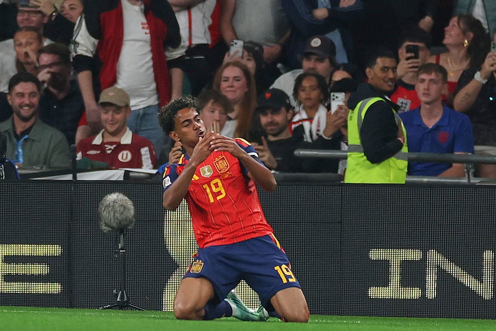 UEFA Nations League soccer: Spain vs England