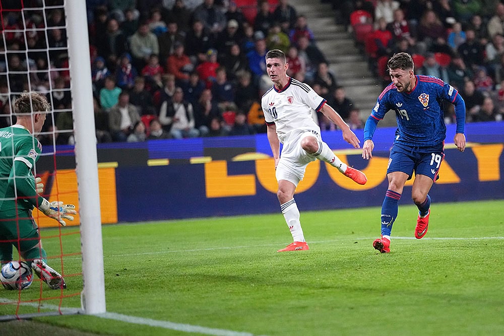 UEFA Nations League soccer match: Croatia vs Czechia