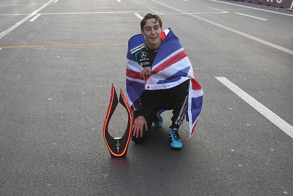 George Russell Azerbaijan Grand Prix 2026