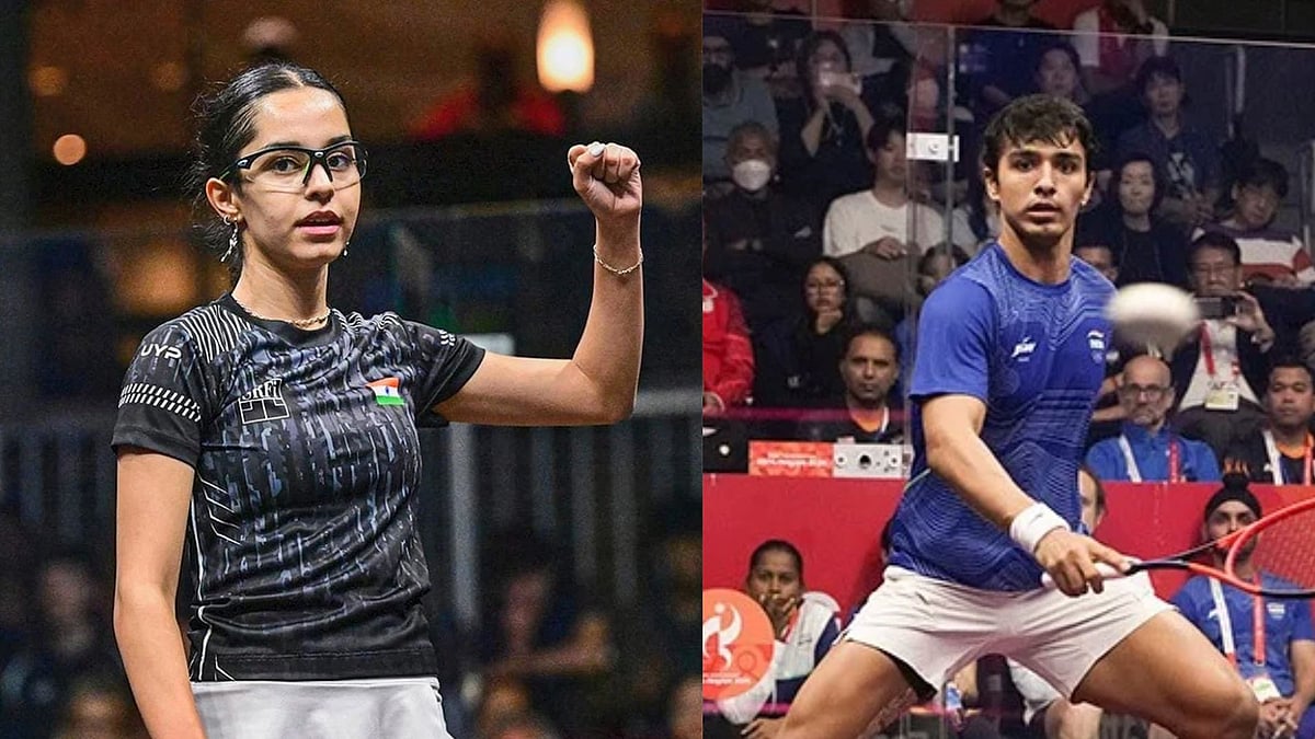Anahat Singh And Abhay Singh Lost Their Respective Finals In Squash At Asian Games 2026 - | Photo: File