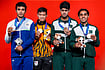 Asian Games 2026: Abhay Singh Claims Historic Men's Singles Squash Silver After Hard-Fought Final Battle | Photo: PTI/Arun Sharma : India’s Abhay Singh wins silver, Malaysia's Eain Yow Ng wins Gold and Pakistan's Noor Zaman and Muhammad Ashab Irfan wins Bronze medal in the men’s singles Squash event in the ongoing 20th Asian Games, in Nagoya, Japan.