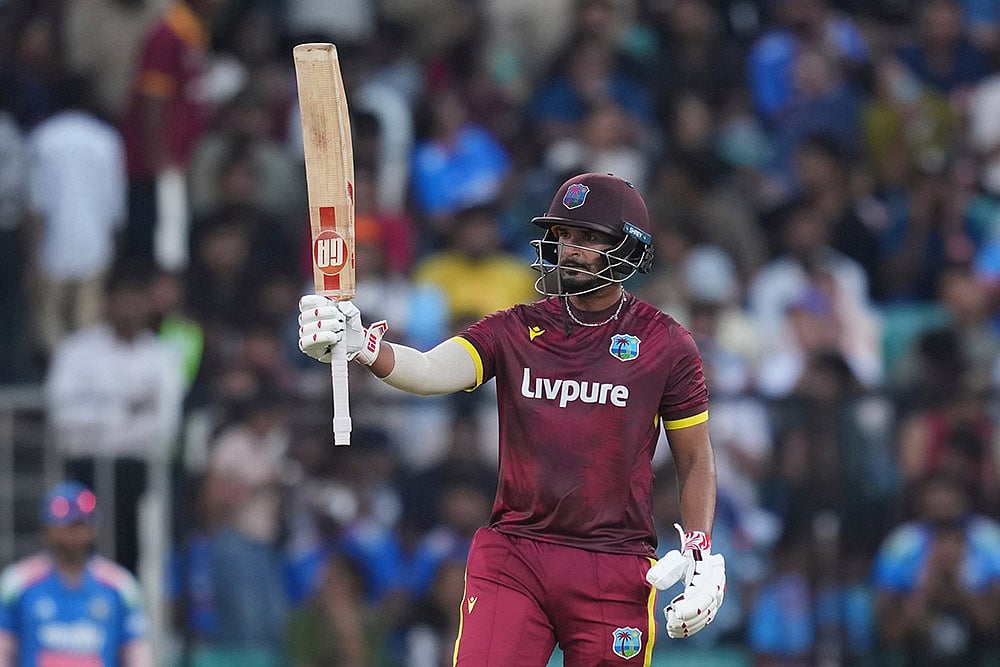Amir Jangoo IND vs WI 1st ODI