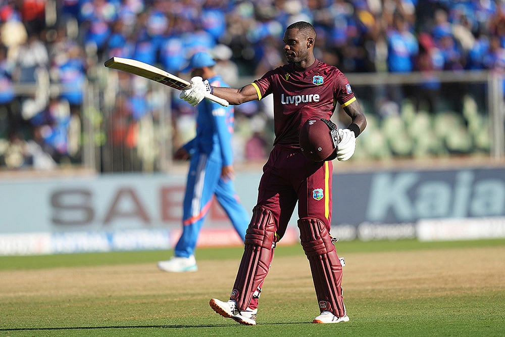 Justin Greaves India vs West Indies 1st ODI