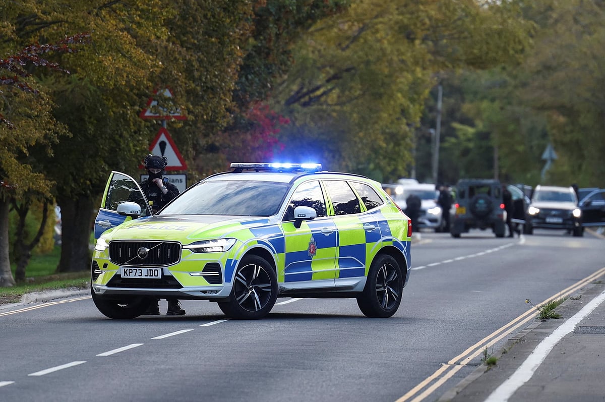 Trump said five men arrested near RAF Fairford had been under investigation by US and British authorities. - X