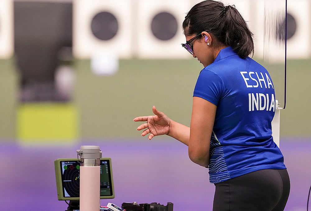 India at Asian games shooting womens 25m pistol Esha Singh
