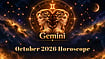 Gemini Monthly Horoscope for October 2026