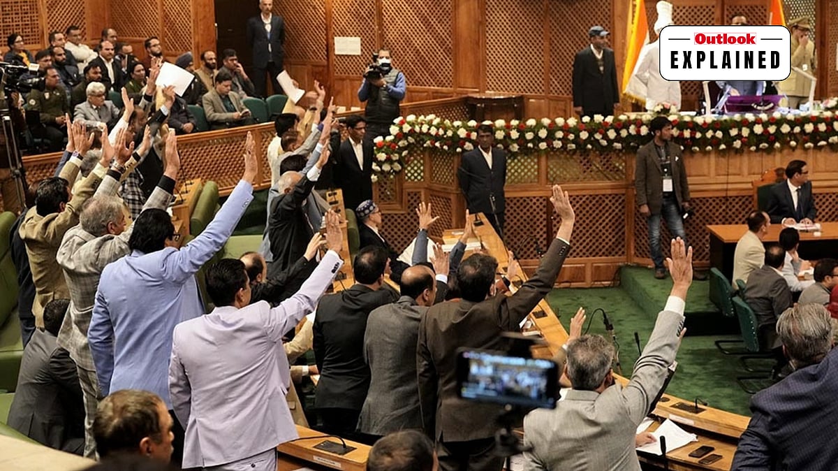 J & K Assembly passes Art 370 restoration resolution - PTI