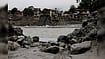 Reuters : Damaged houses following deadly flash floods and a mudslide, in Devighat, Nuwakot district
