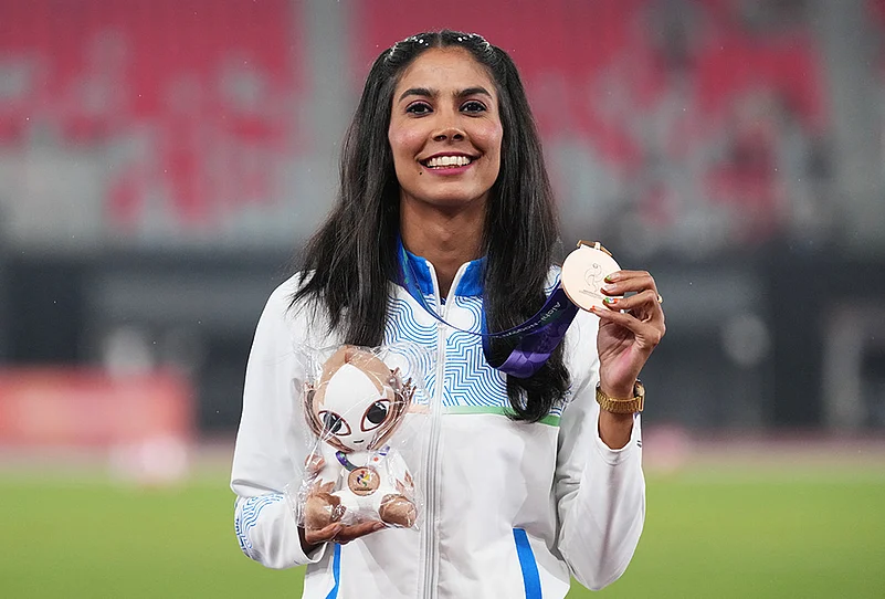 India at Asian games womens 400m Prachi Choudhary bronze medal