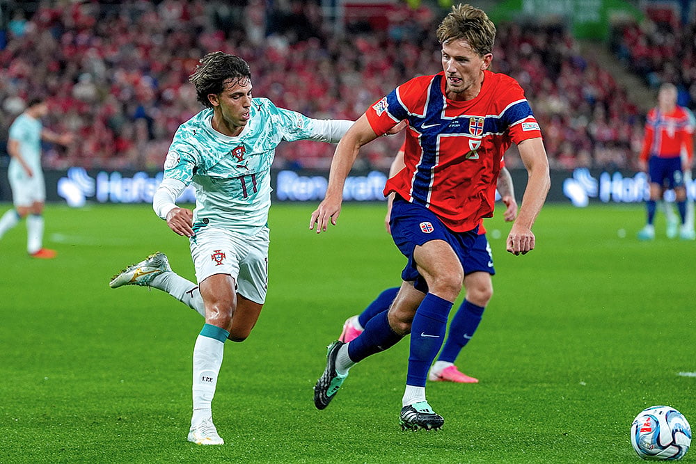 UEFA Nations League soccer match: Norway vs Portugal
