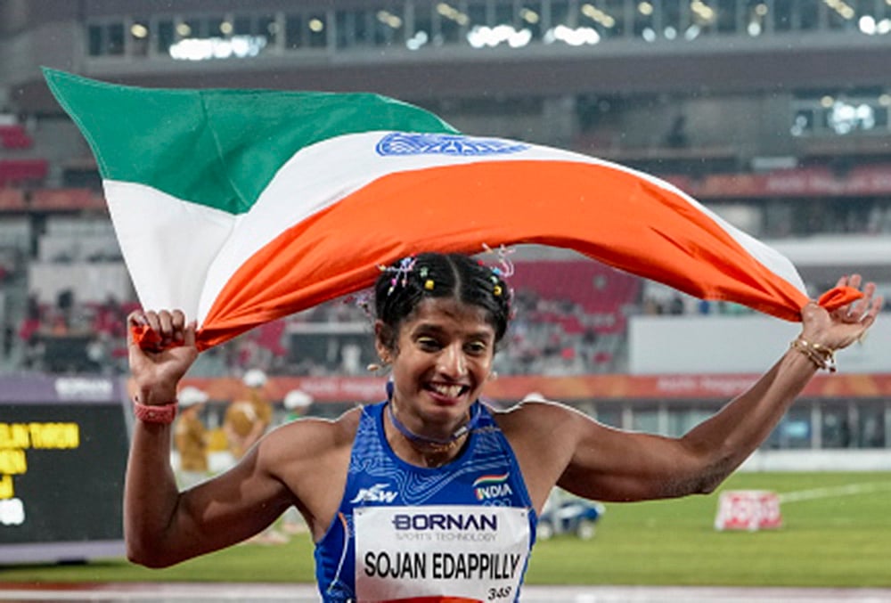India at Asian Games womens long jump Ancy Sojan