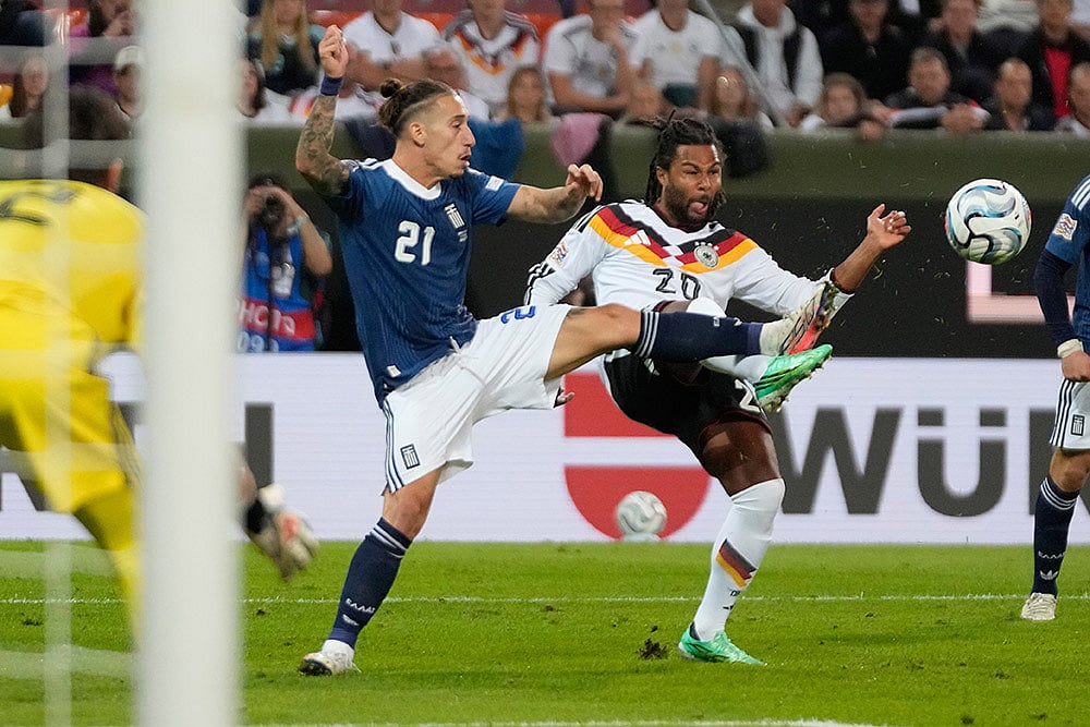 UEFA Nations League soccer: Germany vs Greece