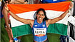 afiindia/X : Vithya Ramraj won the women's 400m hurdles bronze at the Asian Games 2026 with a time of 54.75 seconds.