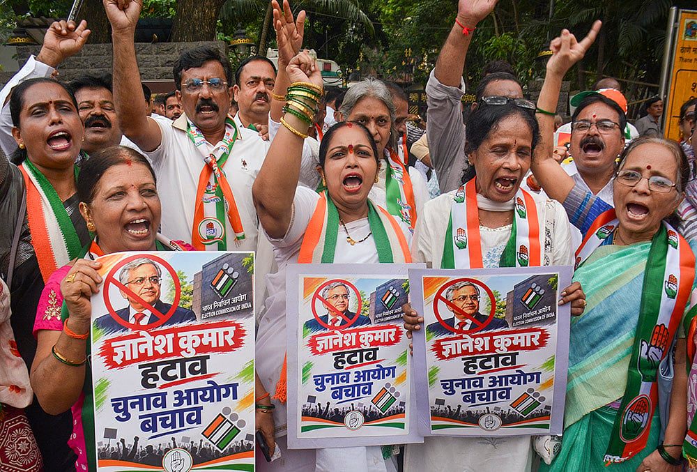 Protest in Thane