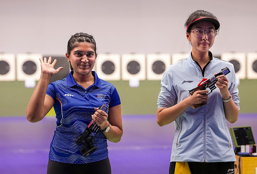 India at Asian games shooting womens 25m pistol Esha Singh