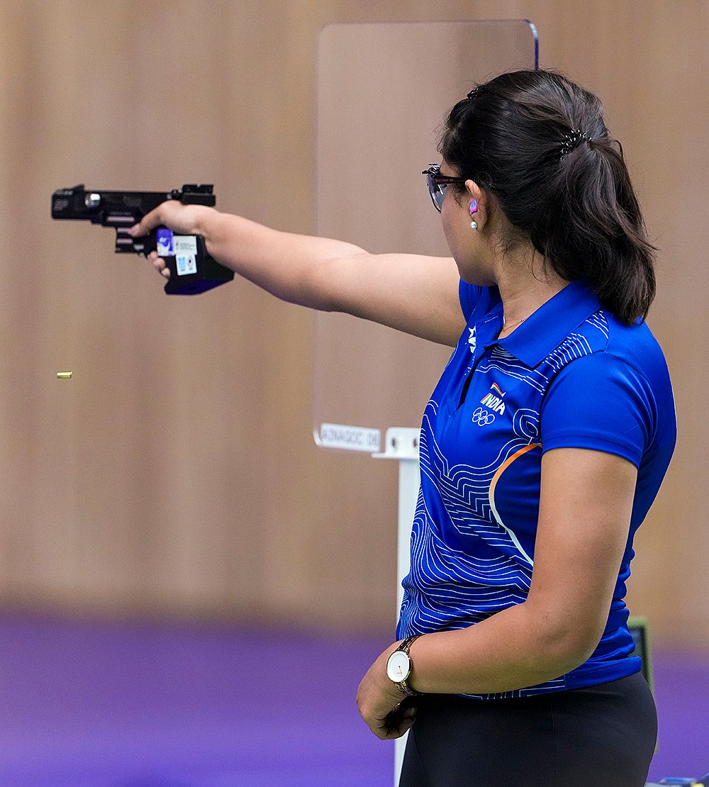 India at Asian games shooting womens 25m pistol Esha Singh