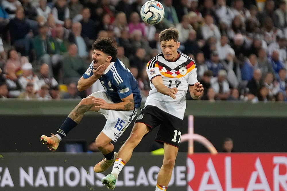 UEFA Nations League soccer match: Germany vs Greece
