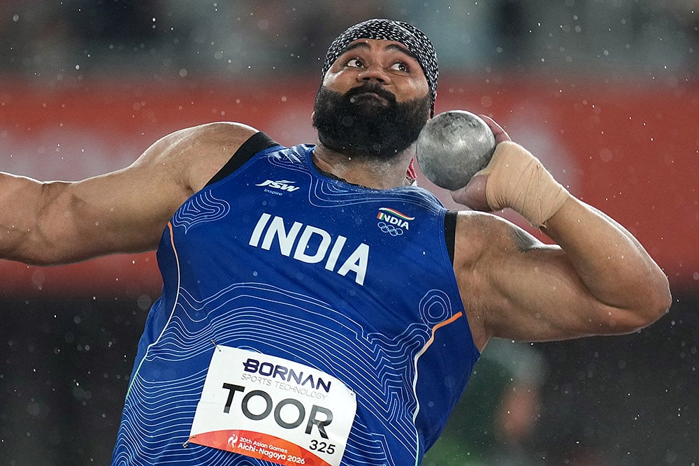 Asian Games 2026 Shot Put Tajinderpal Singh Toor