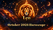 Leo Monthly Horoscope for October 2026