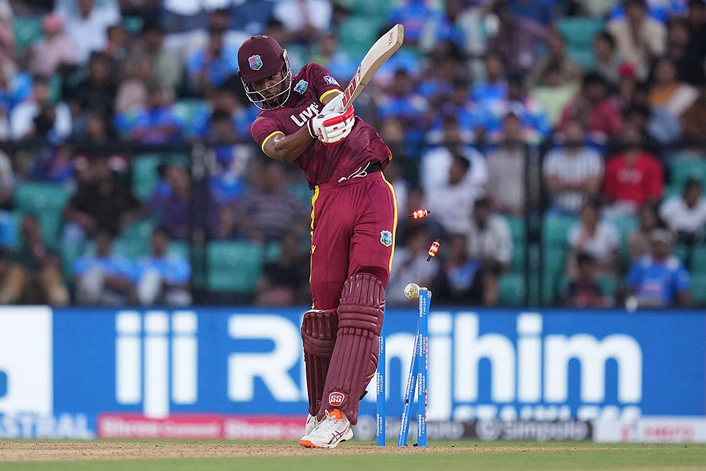 Roston Chase IND vs WI 1st ODI
