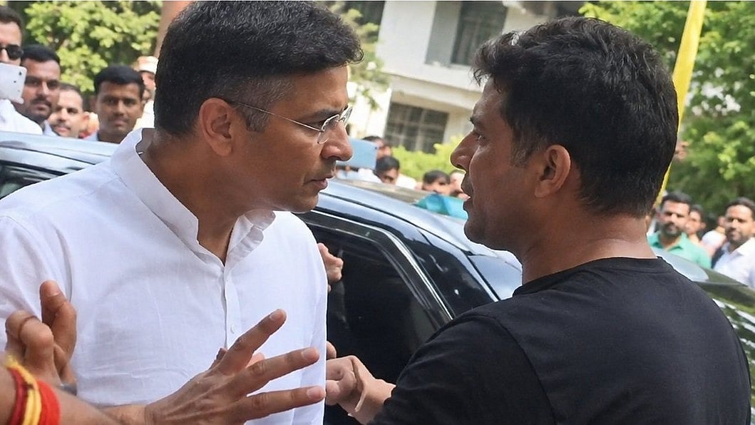 Parvesh Verma Slapped A Man In Delhi  - X