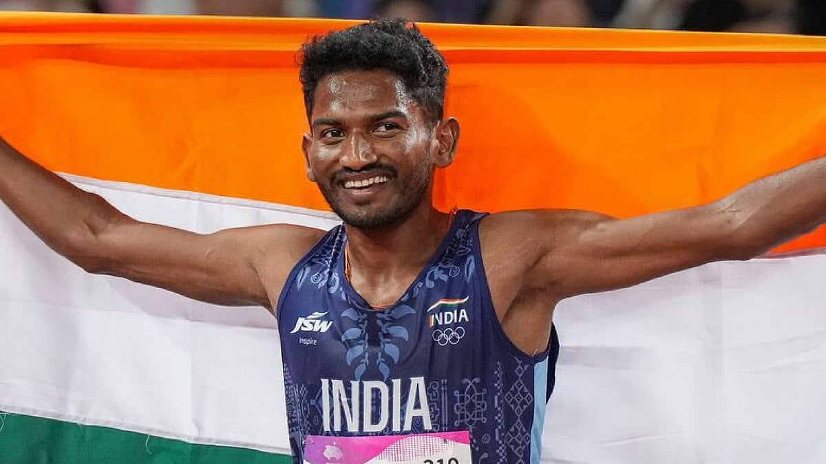 Avinash Sable finished 4th in 3000 m steeplechase final but finished 1st three years ago at Hangzhou Games. - IIS_Vijayanagar/X