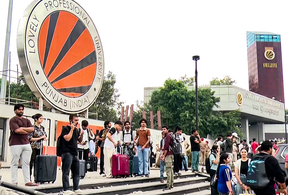 Lovely Professional University protest