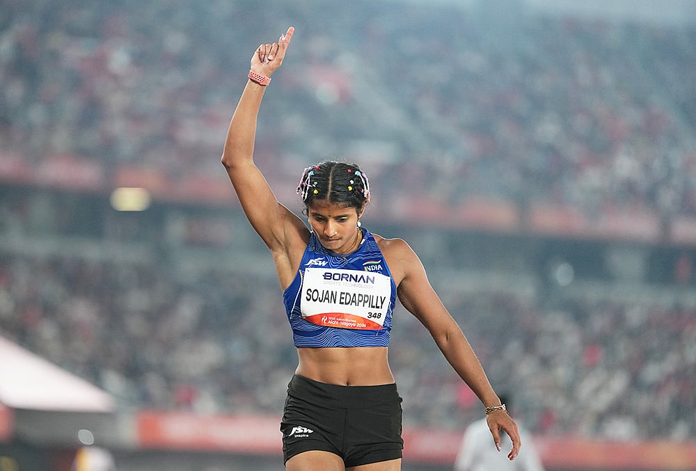 India at Asian Games womens long jump Ancy Sojan