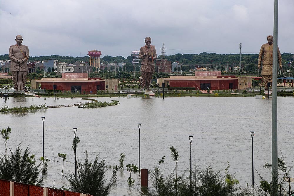 Weather: Waterlogging in Lucknow