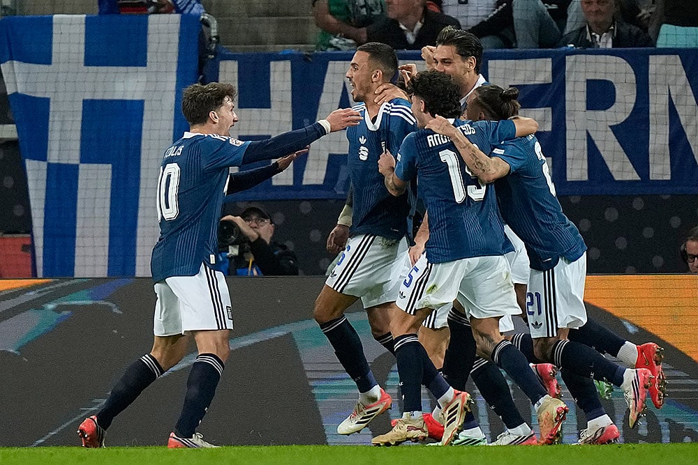 UEFA Nations League soccer match: Greece vs Germany