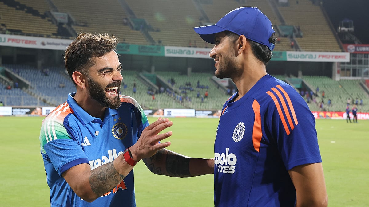Shubman Gill and Virat Kohli after India beat West Indies in the 1st ODI - | Photo: X/BCCI