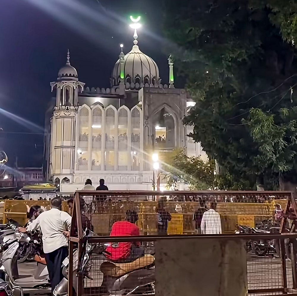 Shahi Masjid partial demolition in Ujjain