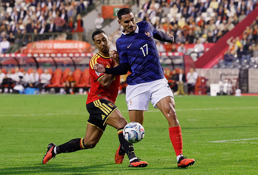 Belgium vs France Nations League Soccer-Belgiums Youri Tielemans