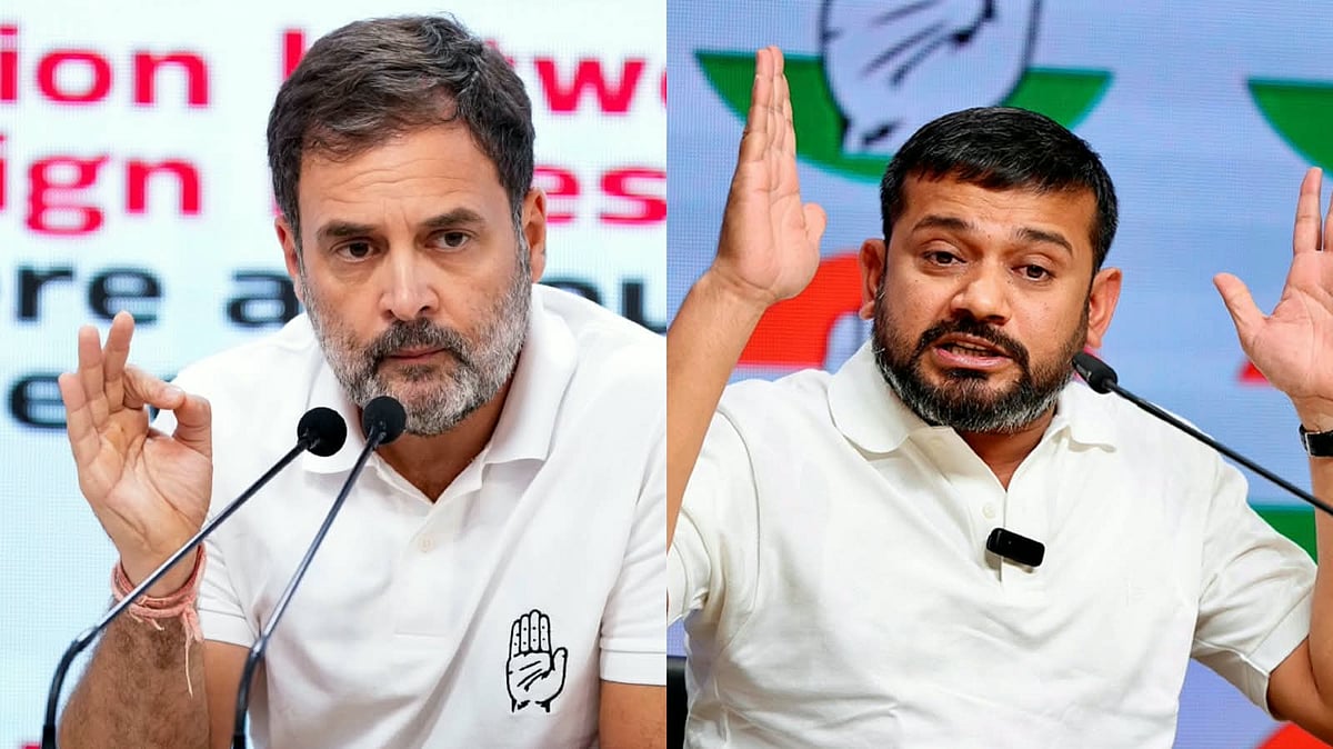 Rahul Gandhi & Kanhaiya Kumar - File Photo