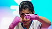 Photo: PTI/Ravi Choudhary : Indian boxer Parveen Hooda during a training session ahead of the Glasgow Commonwealth Games 2026, at the SEC Centre in Glasgow, Scotland.