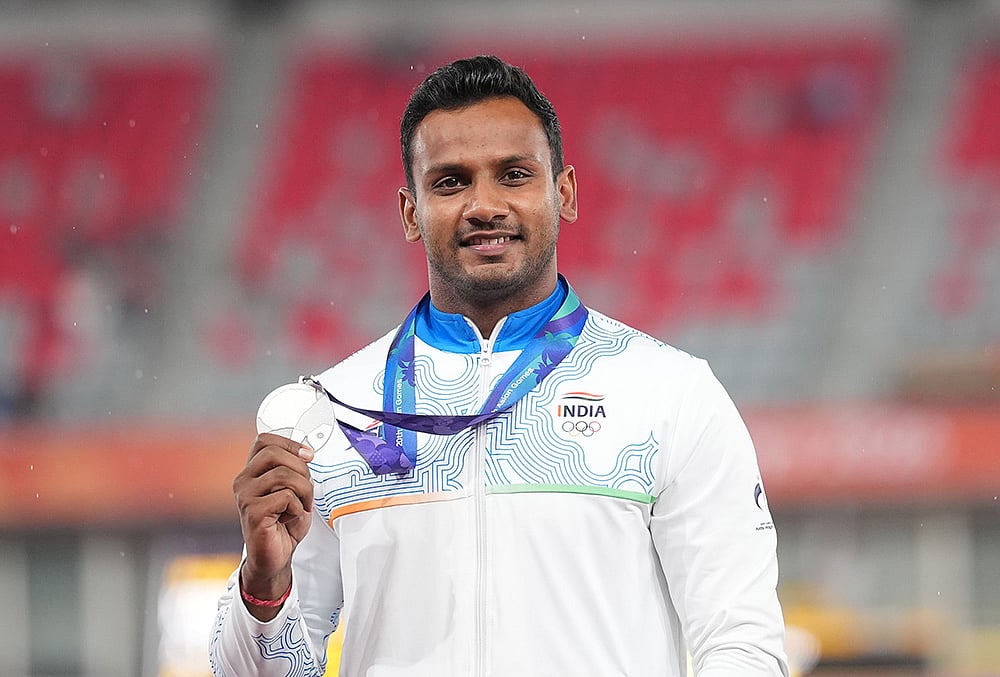 Yashvir Singh silver medal javelin
