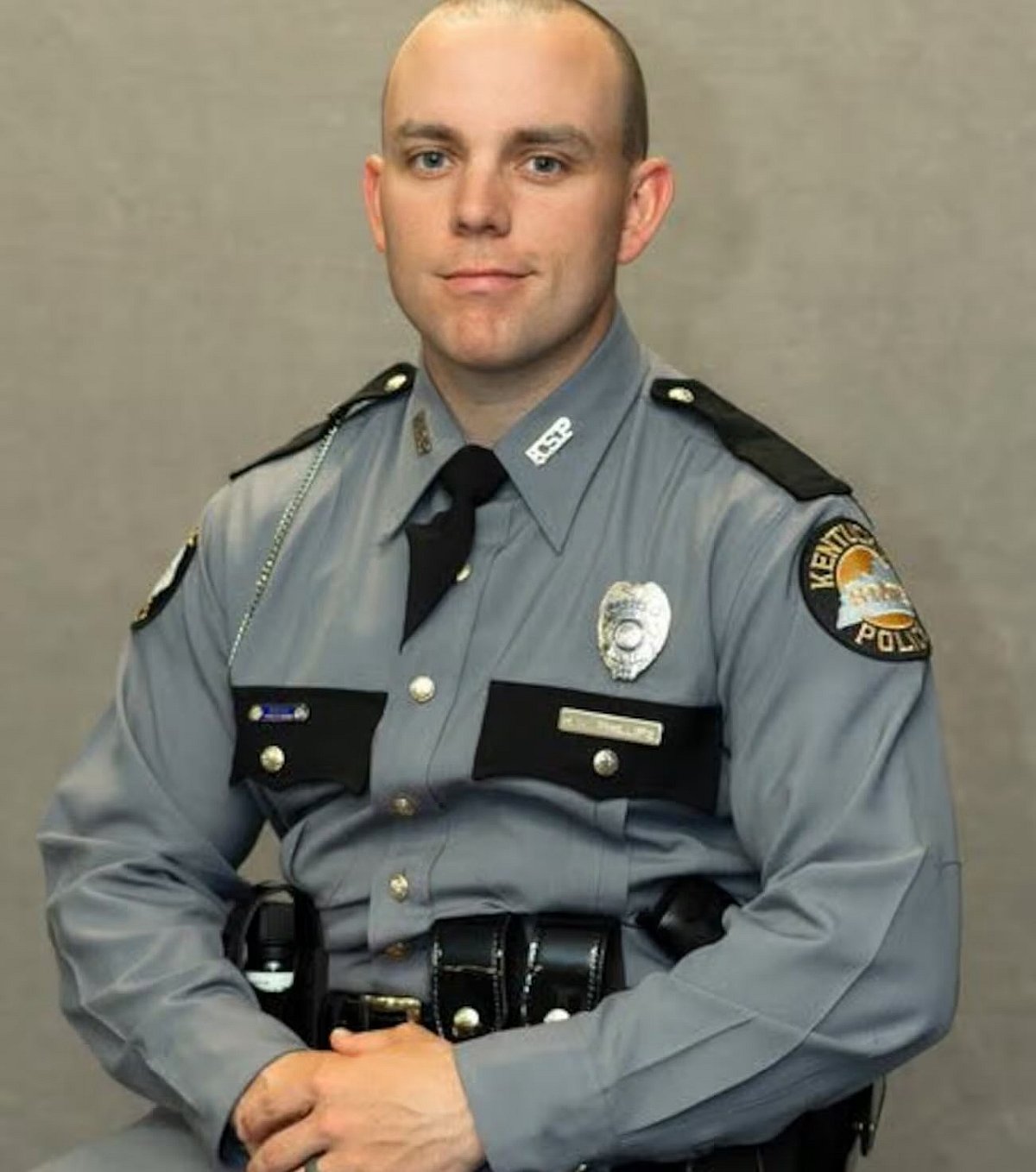 X : Kentucky State Police trooper Hayden Phillips was shot and killed during a vehicle stop on I-65 in Warren County.