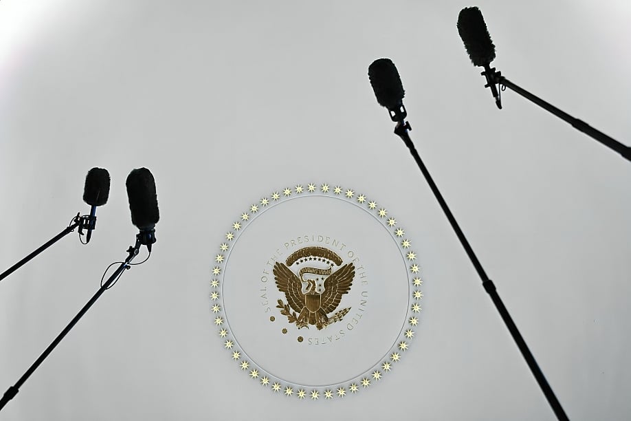 Trump barred CNN, MS NOW and Politico from the White House, citing criticism of their reporting. - X
