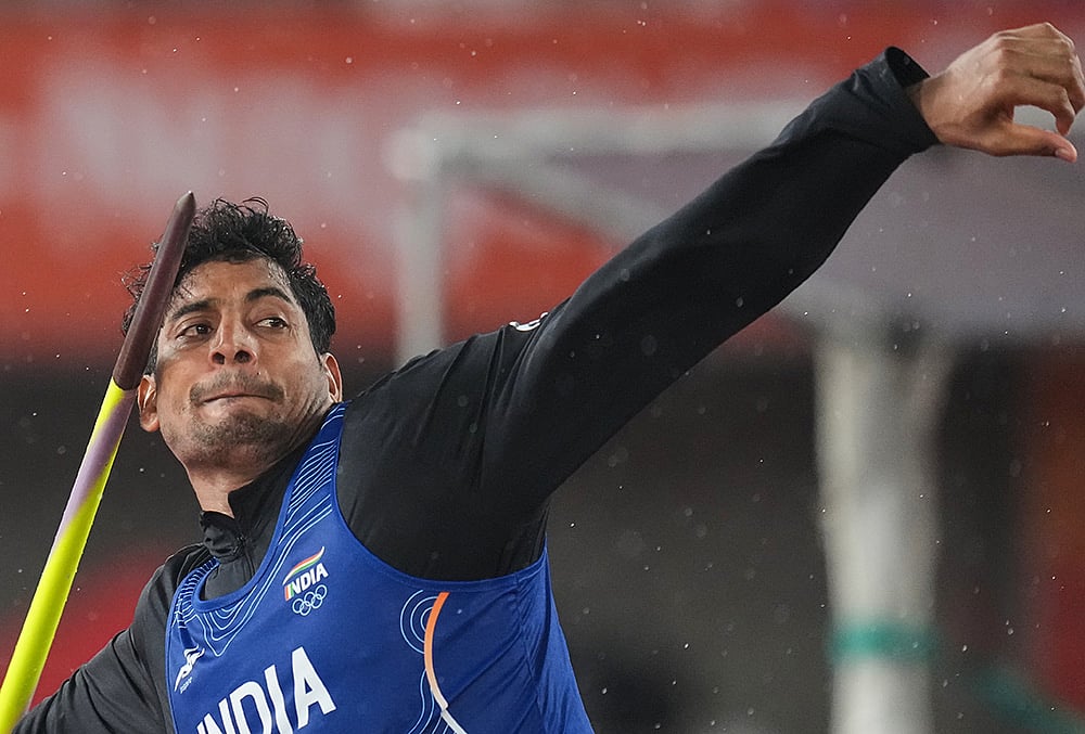 Rohit Yadav 84.35m javelin throw highlights