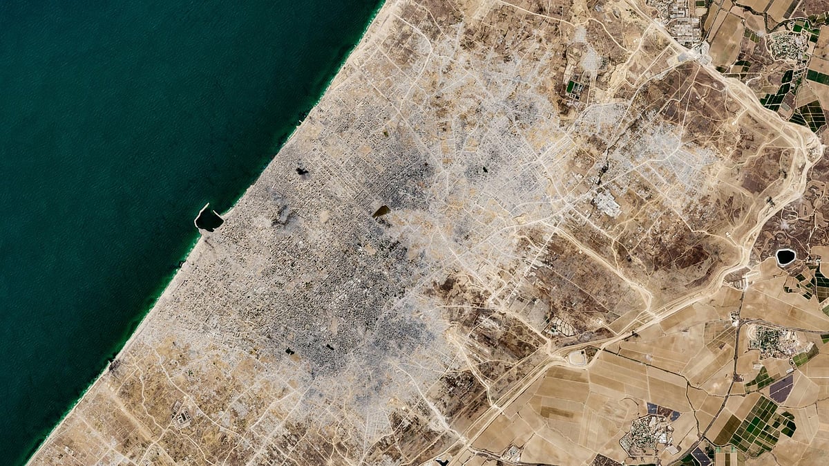 New Google Earth Images Show Scale Of Gaza Destruction: What We Know -  | Google Earth