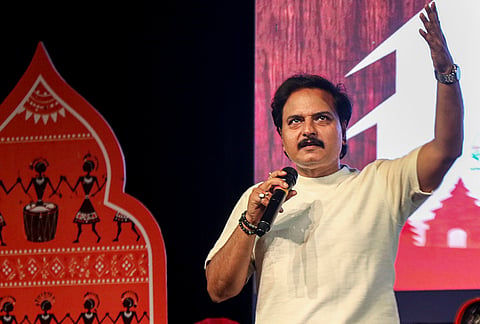 Bollywood actor Danish Iqbal during the 5th edition of the Jammu Film Festival, in Jammu, Jammu and Kashmir.