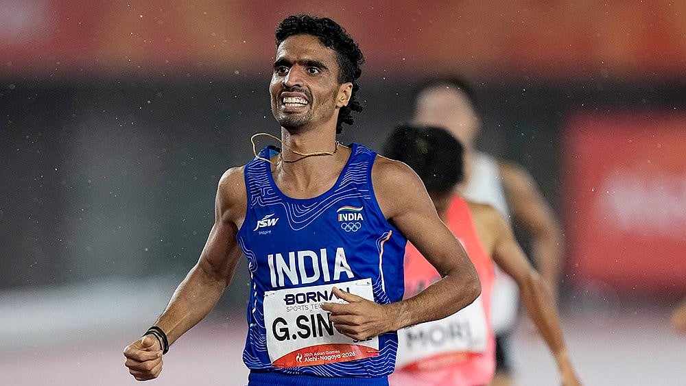 India’s Gulveer Singh - | Photo: PTI/Arun Sharma
