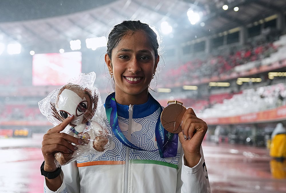 Pooja Singh bronze medal high jump
