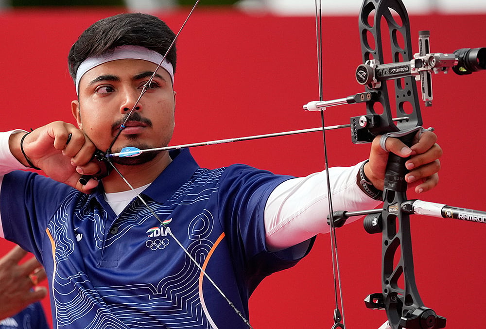 India vs China archery gold medal match score
