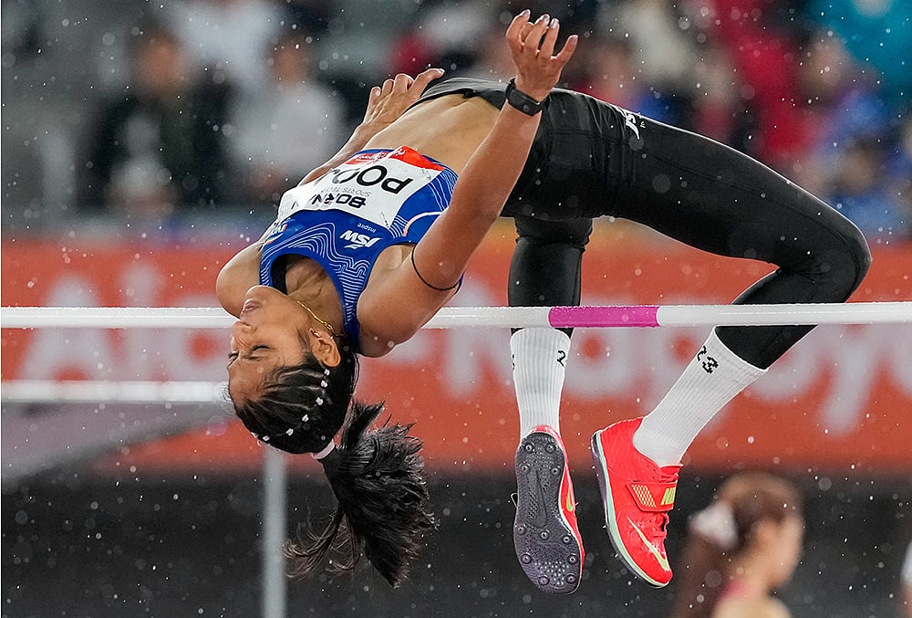 India first womens high jump medal in 24 years