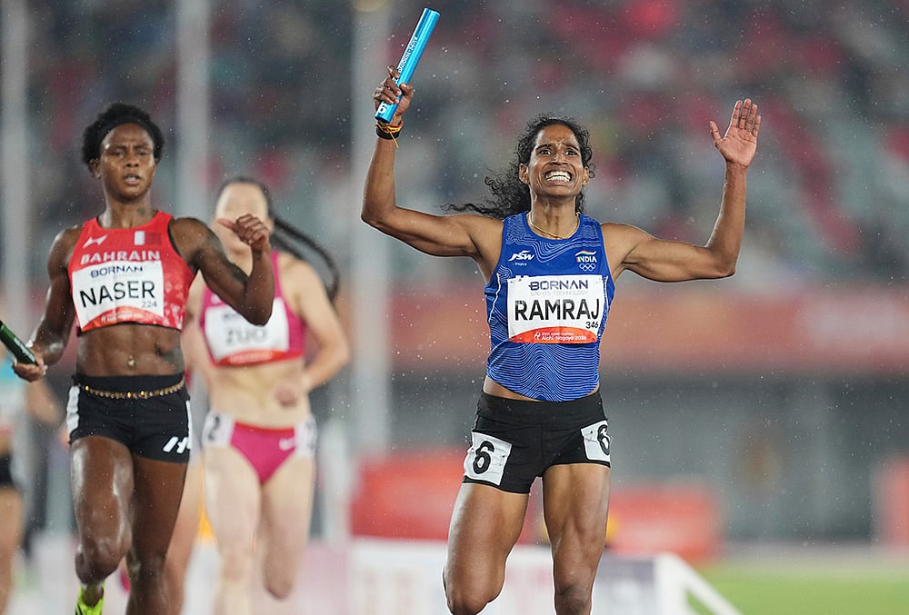 Indian athletics team win gold Aichi Nagoya 2026