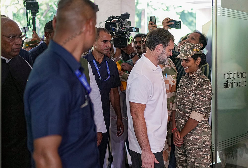INDIA bloc meet Rahul Gandhi 