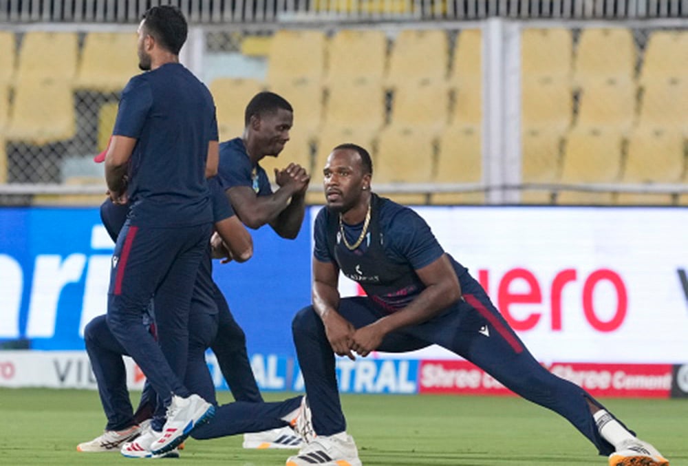 India vs West Indies - 2nd ODI - Practice